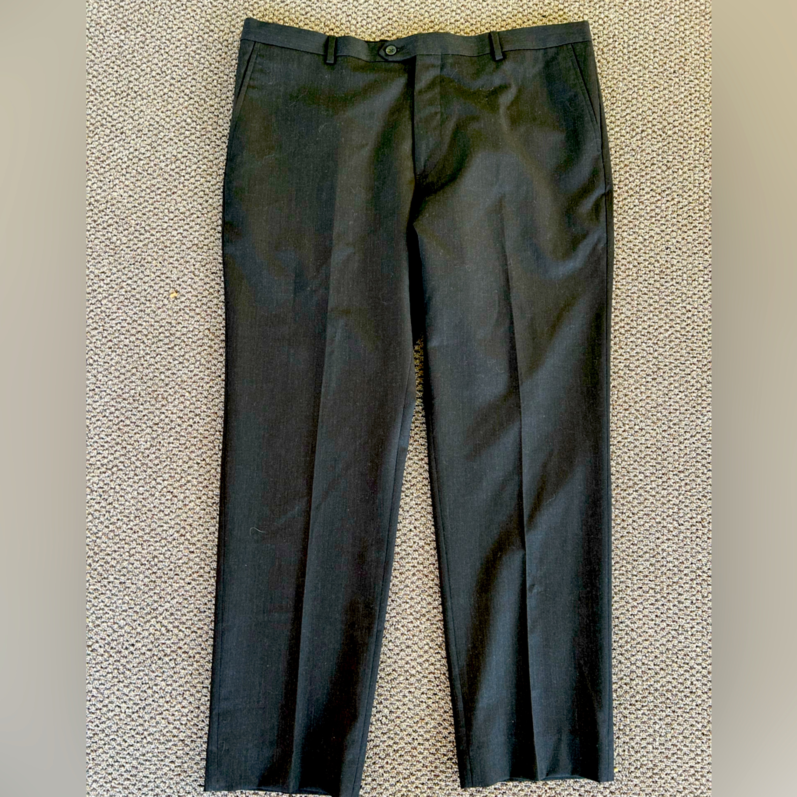 Pronto Uomo Platinum Mens Dress Pants 100 Wool